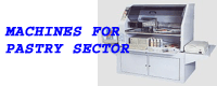 machines for pastry sector